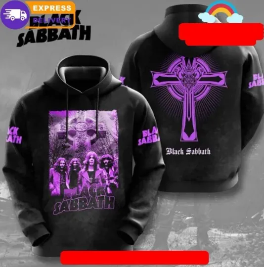 Black Sabbath Into The Voil Hoodie hoodie 3D printing 3D NEW
