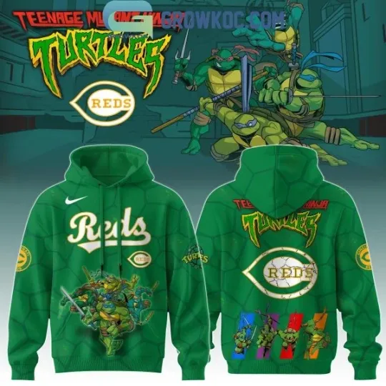 Cincinn@ti Ninja Turtles 2025 3D Hoodie