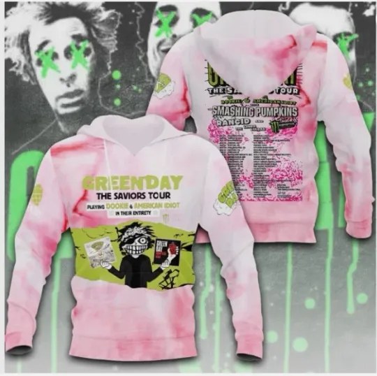 Hot New GreenDay 3D All Over Print Hoodie