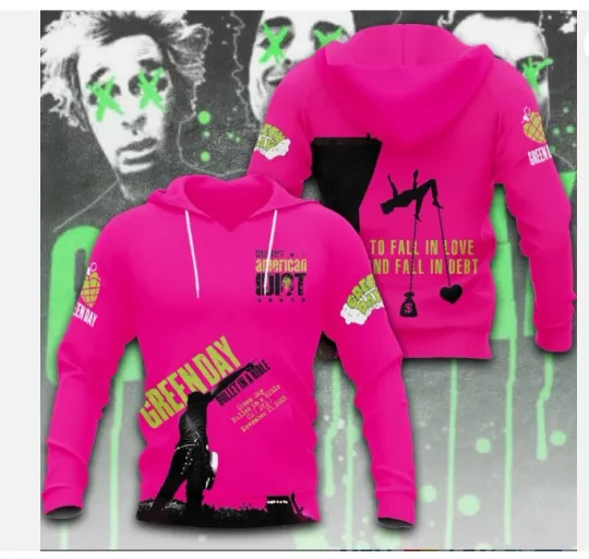 Good new shirt GreenDay Band 3D Hoodie 3d - all printed, hot 2025