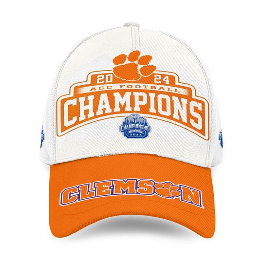 Clemson Tigers 2025 Football Champions Cap, Clemson Tigers Game Day Football Cap, Clemson Tigers Team Football Cap, Clemson Tigers Sports Gifts