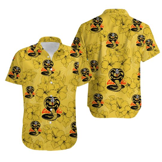Cobra Kai Hawaiian ShirtSnake Hawaiian Shirt