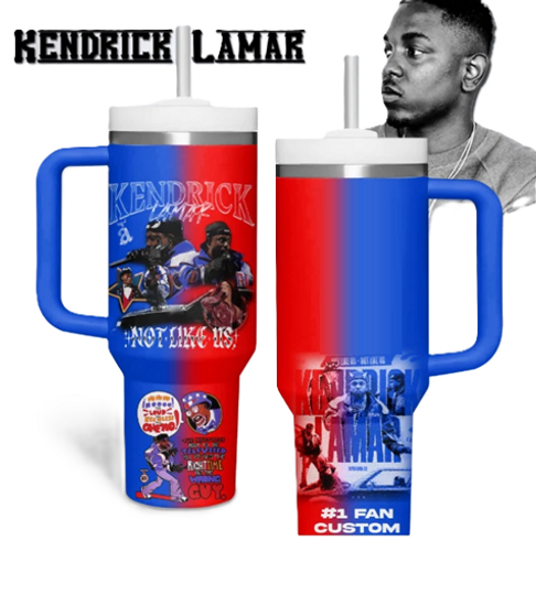 Kendrick Lamar Music Tumbler 40oz With Handle