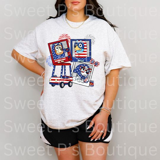 BlueyDad Patriotic T-Shirt