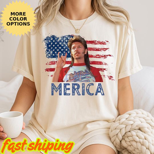 Joe Dirt Merica July 4th Shirt, Joe Dirt Merica Tshirt, Funny Joe Dirt 4th of July Shirt, Independence Day Shirt, 4th of July Gildan Shirt