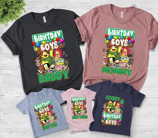Disney Big City Greens Shirt, Personalized Big City Greens Family Birthday Shirt, Big City Greens Party Shirt, Birthday Boy Shirt
