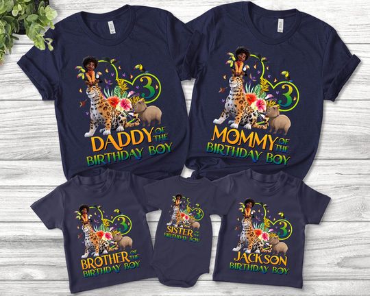 Encanto Antonio Birthday Shirt, Encanto Family Birthday Shirt, Personalized Encanto Birthday, Encanto Matching Birthday Family