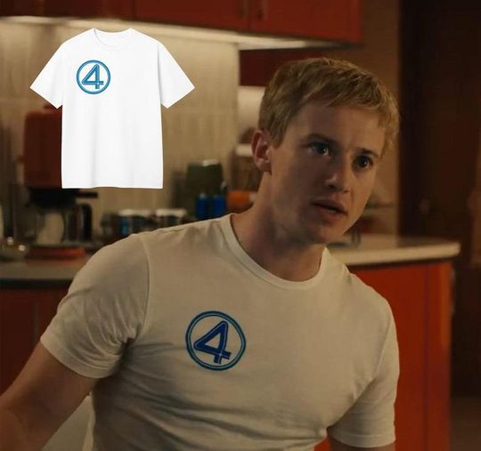Joseph Quinn Fantastic Four First Steps Logo Shirt Fantastic Four Joseph Quinn Shirt, Fantastic 4 T-shirt, Johnny Storm Human Torch Shirt