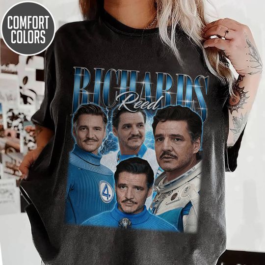 Reed Richard Bootleg Shirt, Fantastic Four First Steps Shirt, MCU Superhero Tee, Vintage Reed Richard Homage Shirt