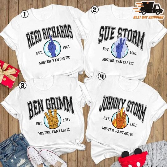 Comfort Colors Fantastic Four Characters Shirt, The Fantastic Four First Steps Shirt, Pedro Pascal Reed Richards Shirt, Avengers Superhero