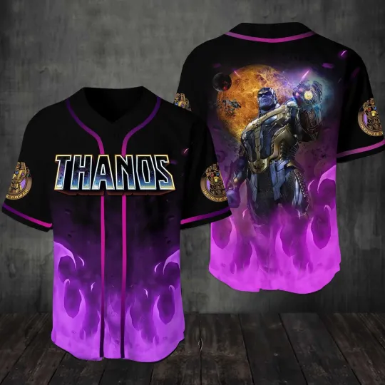 YC Thanos Baseball Jersey Shirt