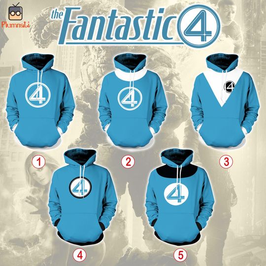 Fantastic Four 2025 Hoodie, Marvel Sweatshirt, Reed Richards Shirt, Fantastic Four Movie Costume