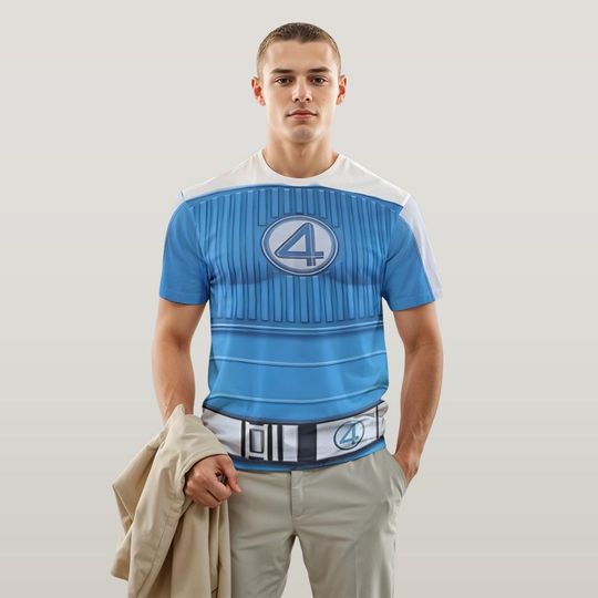 Ben Grimm The Thing Cosplay T-Shirt - Fantastic Four Superhero Apparel