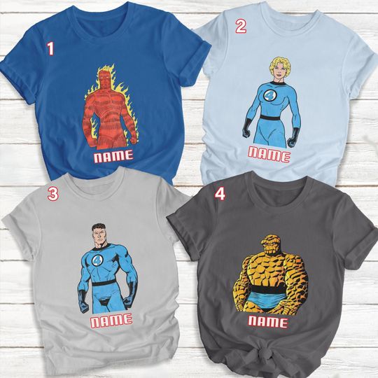 Fantastic Four First Steps Shirt, Fantastic Four Super Heroes Shirt, Disney Fantastic Four shirt, Superhero Family Matching Shirt