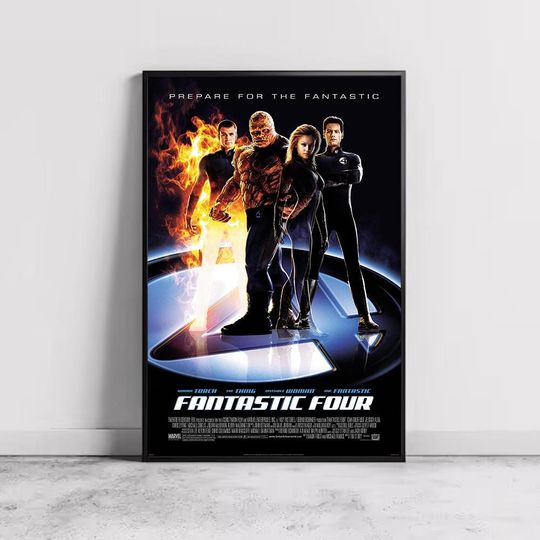Fantastic Four Movie Poster - Premium Matte Vertical Wall Art for Home Decor