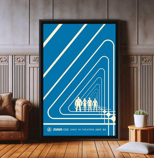 The Fantastic Four: First Steps Movie Poster