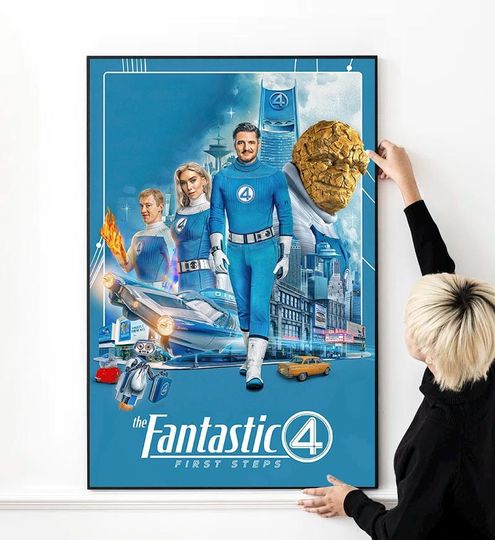 The Fantastic Four: First Steps Movie Poster