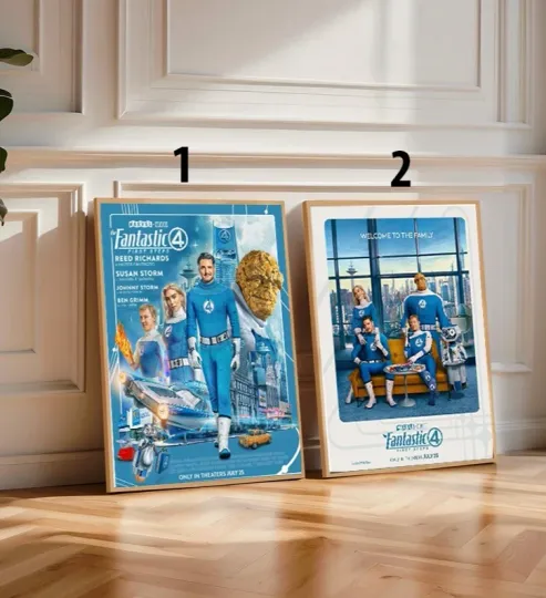 The Fantastic Four First Steps Poster