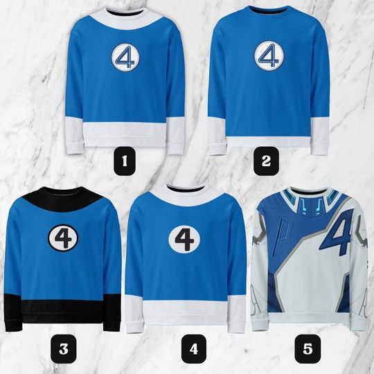 Mr. Fantastic Reed Richards Cosplay Costume Fantastic Four Marvel Rivals Unisex Sweatshirt