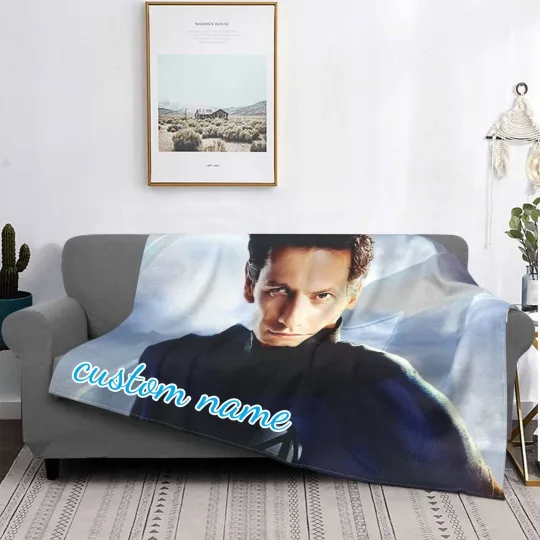 Custom Name Marvel Fantastic Four Fleece Blanket