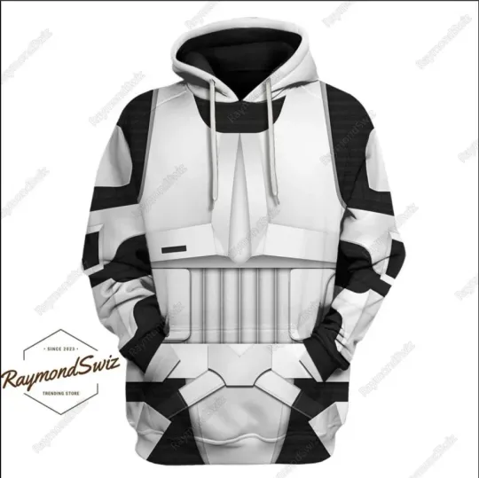 Halloween Stormtrooper 3D HOODIE Halloween Gift, Christmas Gift