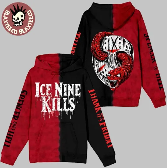 Ice Nine Kill Celebrating 45 Years Of Fear 3D Hoodie