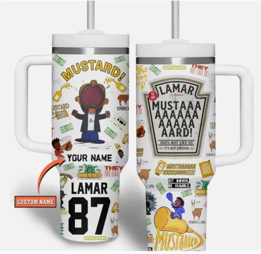 Kendrick Lamar Music Custom Tumbler 40oz With Handle