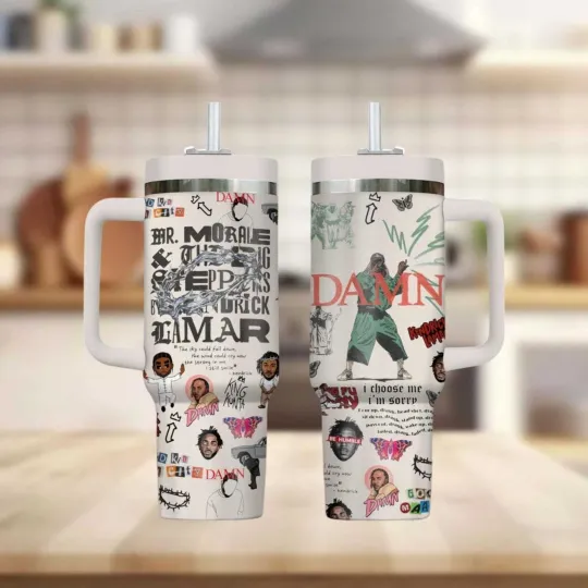 Kendrick Lamar Music Custom Cup 40 oz Tumbler With Handle