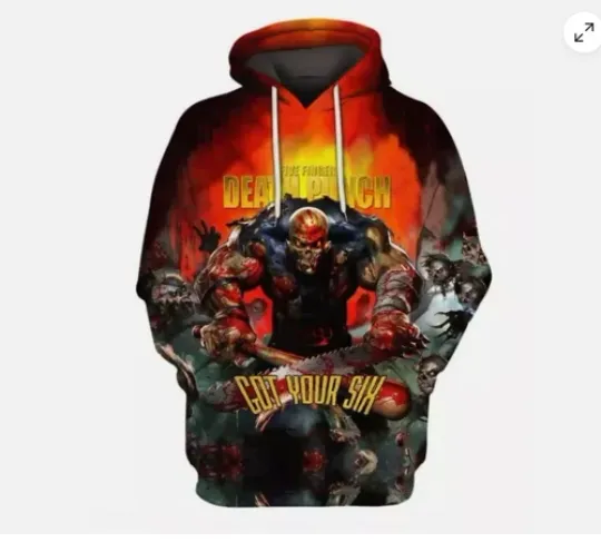 Five Finger Death Punch hoodie 3d- all size hoodie Hoodie 3d - all printed