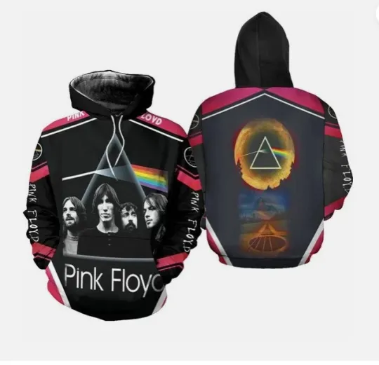Pink Floyd Rock Band Music 3D Hoodie 3d - all printed, hot 2025