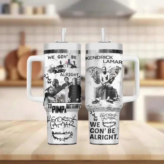 Kendrick Lamar 40 oz Tumbler with Handle