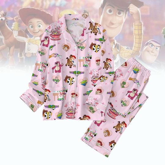 Toy Story Pajamas Set, Disney Trip Shirt, Pajamas Family, Magic Kingdom Holiday Pajamas, Disneyland Set Of Pajamas, Birthday Gift