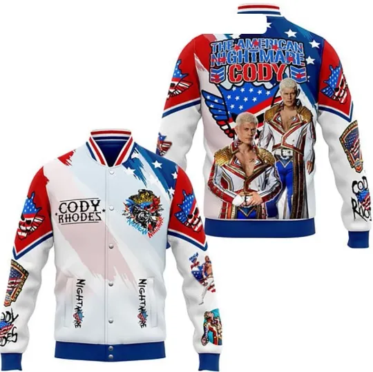 Cody Rhodes The American Nightmare Cody Baseball Jacket