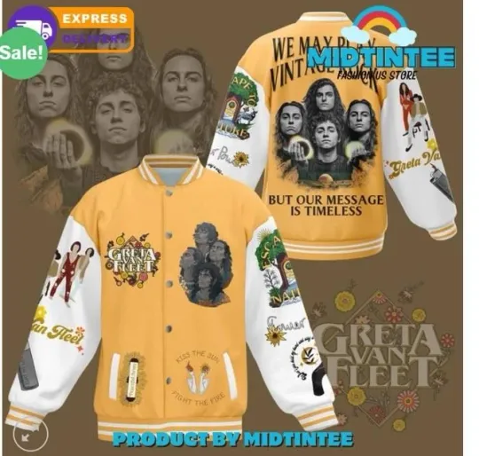 Greta Van Fleet Baseball Jacket