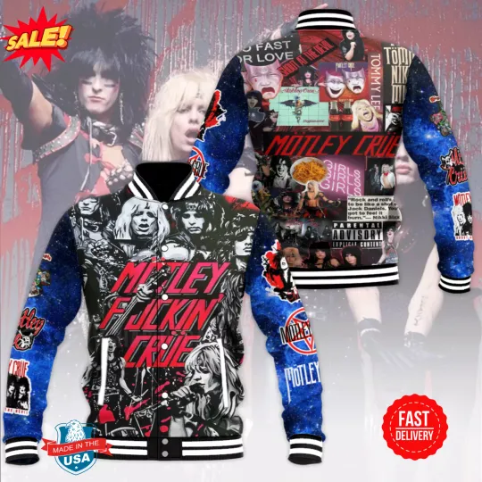 Mötley Crüe Baseball Jacket