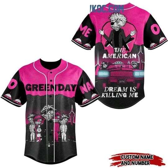 Green Day Dreams Baseball Jersey