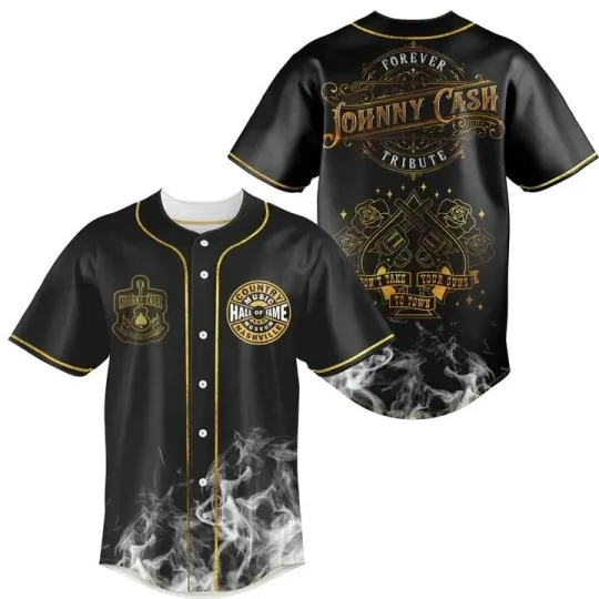 Johnny Cash baseball jersey