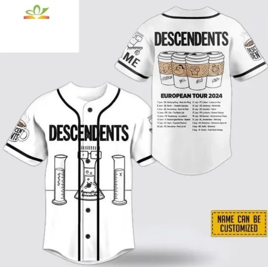 2025 European Tour Baseball Jersey