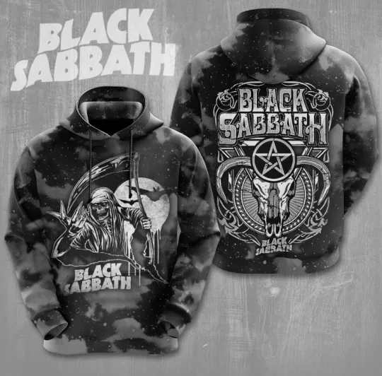 Great design hot shirt Black Sabbath band 3D Hoodie new shirt