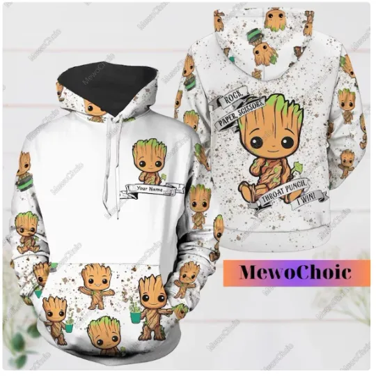 I Am Groot Starwars 3D HOODIE HALLOWEEN GIFT CHRISTMAS GIFT