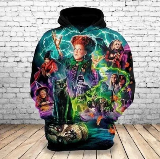 Hocus Pocus Hoodie 3d- father day hoodie 3d all printed new