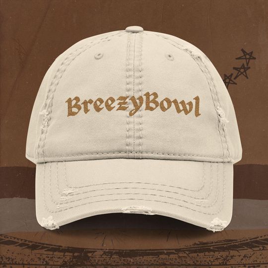 Breezy Bowl Distressed Dad Hat