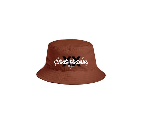 Chris Brown Breezy Bowl XX Bucket Hat - Trendy Summer Accessory for Music Fans