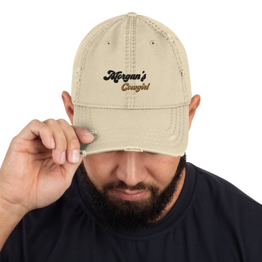 Distressed Wallen Western Cap - Unisex