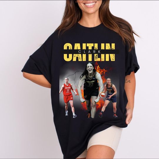 Caitlin Clark Graphic Basketball Tee - Unisex College Athlete Shirt, Sports Apparel