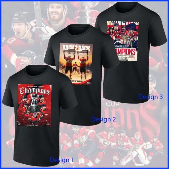 Florida Panthers 2025 Stanley Cup Champions T-Shirt