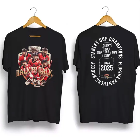 Florida Panthers Back to Back Champions T-Shirt