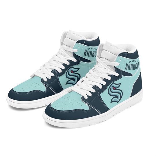 Seattle Kraken Fan Basketball Shoes | High Top Shoes