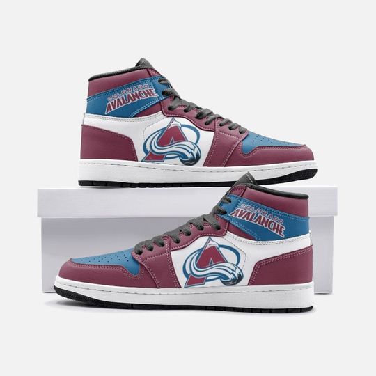 Colorado Avalanche Fan Basketball Shoes | High Top Shoes