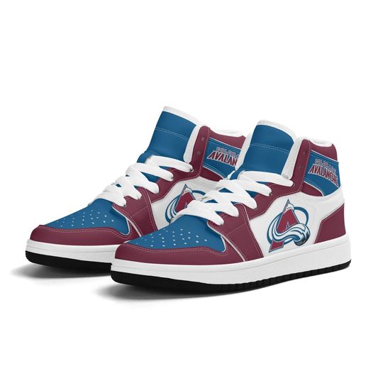 Colorado Avalanche Fan Basketball Shoes | High Top Shoes